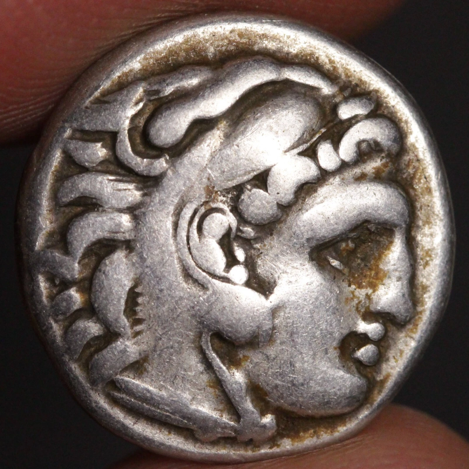 Ancient Greek Alexander the Great Coin Silver Drachm 310BC