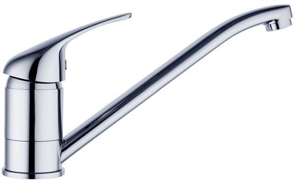Hochdruck SpüLtischarmatur Klassisch Mischbatterie KüChe Chrom Wasserhahn-image
