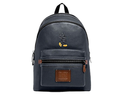 coach academy backpack navy Disney X Coach Navy Leather Academy Backpack With Mickey 78564 for sale  online