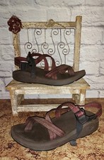 Chaco Z/2 Sandal Classic Men's 10 Brown Single Strap Toe Loop