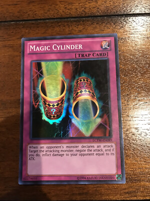 yugioh trap card magic cylinder Amazon.com: YU-GI-OH! - Magic Cylinder (YGLD-ENB35) - Yugi's Legendary  Decks - 1st Edition