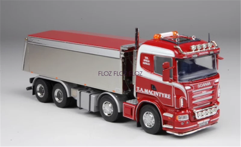 para TEKNO para Macintyre para camión de volteo Scania serie R modelo preconstruido 1:50 Foto 2 de 4