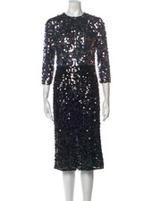 Dolce & Gabbana Sequin Midi Dress