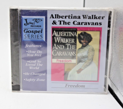 Albertina Walker & the Caravans - Freedom (CD) - NEW (Seal damage)