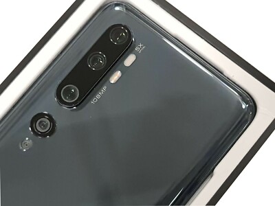 BNIB Xiaomi Mi Note 10 Dual SIM 128GB + 6GB Black Factory Unlocked