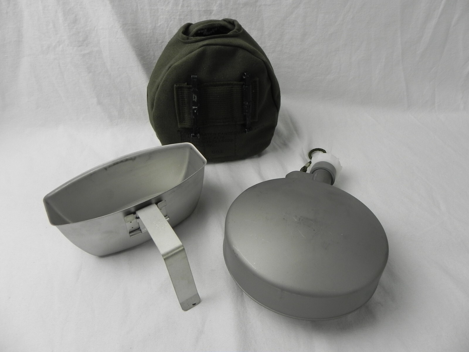 U.S. Army Military Arctic Wyott Canteen 84 LS1 with Cup and Cover eBay