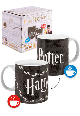 Harry Potter Zaubertasse - Marauders Map Kaffeetasse Becher Farbwechsel Tasse