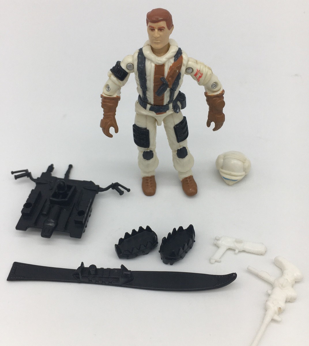 Vintage 1988 Hasbro GI Joe BLIZZARD Arctic Attack Soldier Figure