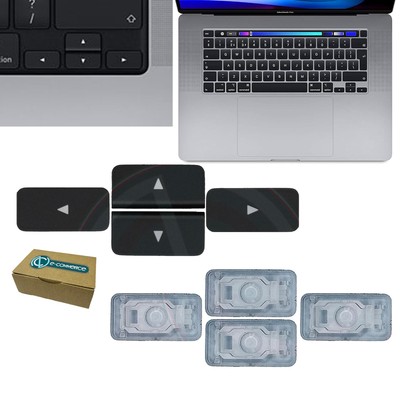 Tasto Tastiera + Cerniera Per MacBook Pro/Air - Tasti Freccia UP/DOWN - Compatibile A2141, A2338, A2442, A2179