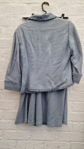 Viyella Petite Blazer Size 12 And Skirt Size 10 Coord Suit - Picture 3 of 6