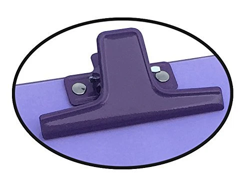 Acrimet Clipboard Memo Size ( 9 1/8" x 6 1/4" ) Premium Metal Clip (Plastic) - Image 3 of 4