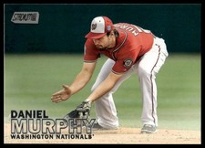 2016 Stadium Club #202 Daniel Murphy Washington Nationals NM+