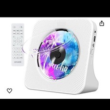 Gueray Portable CD Player With Bluetooth LCD Screen