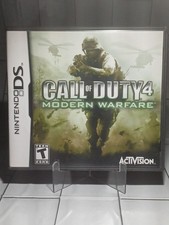 Call of Duty 4: Modern Warfare for Nintendo DS 2007 Complete in Box, Used Tested
