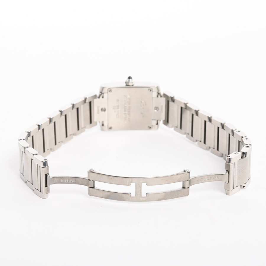 CARTIER Tank francaise SM WE110006 Watches / white quartz Women image 5