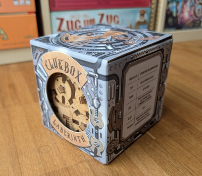 Cambridge Labyrinth Cluebox - iDventure - Geduldspiel Rätsel Logik Escape Room