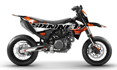 Dekor passend für KTM 690 SMC-R - Preach Edition / Orange / 2026