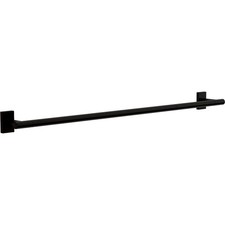 Hartwell 1-Pack 18'' Towel Rack w/ 6" Extender for Bathroom Matte Black Tow...