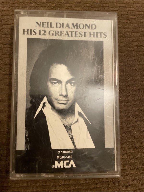Neil Diamond His 12 Greatest Hits Cassette