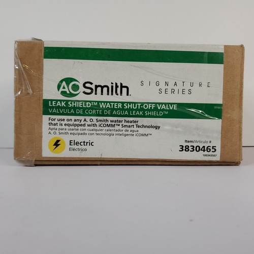AO Smith Leak Shield Water Shut-off Valve (3830465) 100341675
