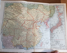 1924 WANDERING IN CHINA BY FRANCK 171 PLATES COLOUR MAP BEJING MONGOLIA KOREA @