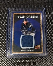 2023-24 UD Trilogy Bobby McMann Rookie Renditions JERSEY RC #RR-25 Maple Leafs