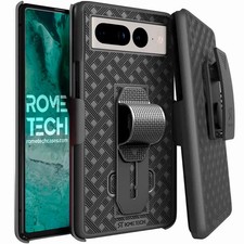 For Google Pixel 7 Pro Belt Clip Holster Combo Case Cover
