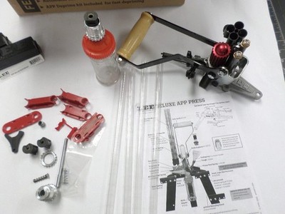 Lee Deluxe Automatic Processing Press (APP) Kit ,  #91898, w/ Extras to Complete