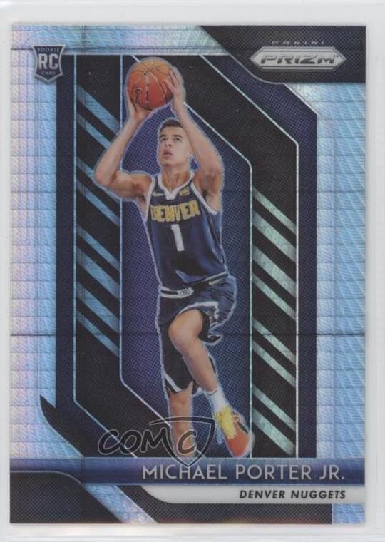 2018-19 Panini Prizm Hyper Prizm Michael Porter Jr #32 Rookie RC