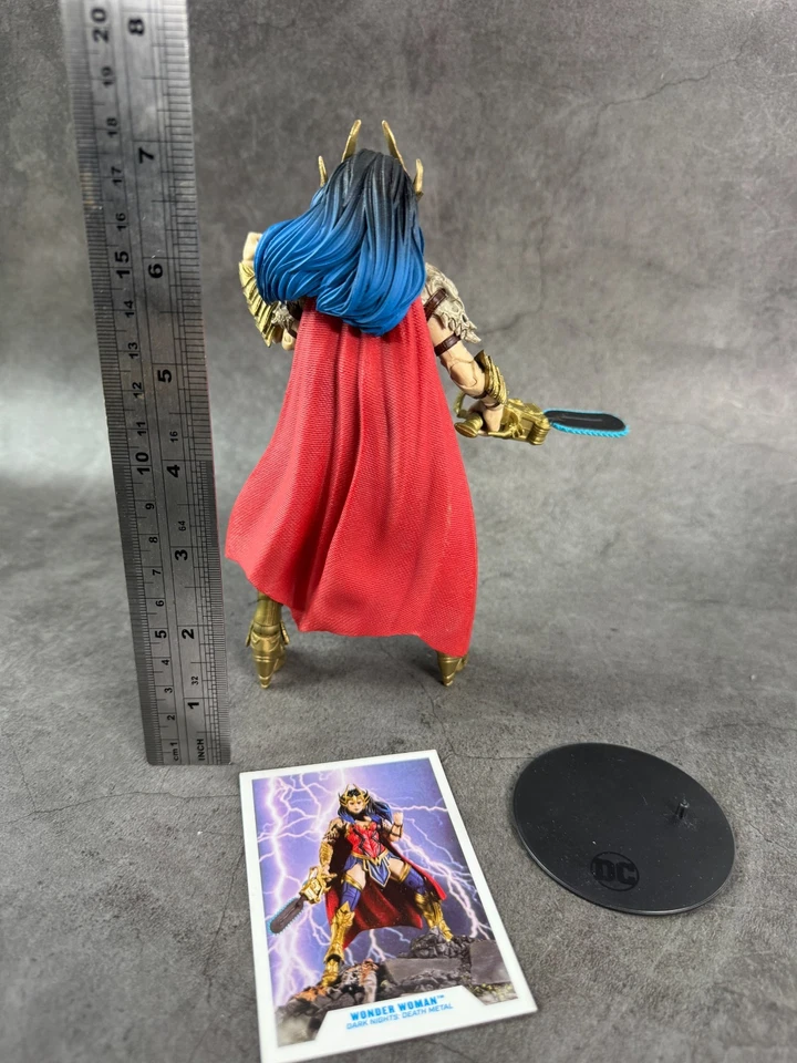 DC McFarlane Multiverse 2021 Loose Darkfather BAF Death Metal Wonder Woman - image 3 of 3