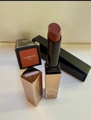 Nars Afterglow Sensual Shine Lipstick TURNED ON #321 - Size 0.05 Oz / 1.5 g