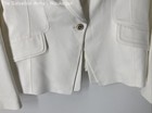 White House Black Market Womens White Long Sleeve Single Breasted Blazer Sz 12 — photo 4