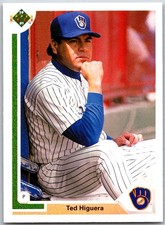 ⚾ 1991 Upper Deck #341 Ted Higuera Milwaukee Brewers