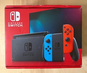 Nintendo Switch Neon Blue Red | eBay