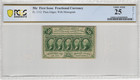 Fr.1312 First Issue 50 Cent Fractional Currency PCGS VF 25 Details