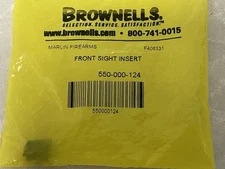 Marlin Front Sight Insert New Factory Part.