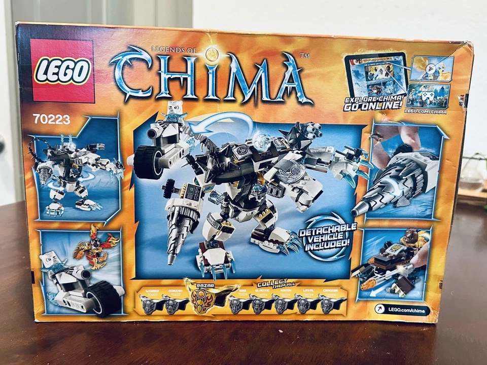 LEGO LEGENDS OF CHIMA: Icebite's Claw Driller (70223) - Image 2 of 4