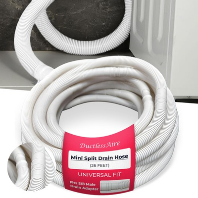 #ad quot;Universal Mini Split Drain Hose 26ft Portable AC Condensate Drainage $22.80