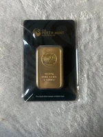 1 oz Perth Mint Gold Bar 99.99 Fine Sealed Assay Card – 24K Pure Gold