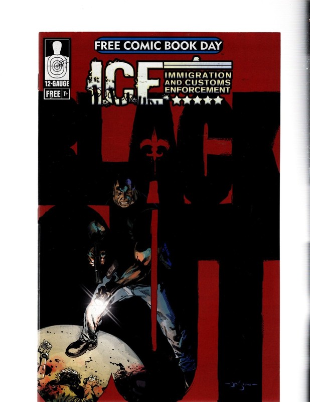 FREE COMIC BOOK DAY 2015 ICE: BAYOU BLACK OUT! 