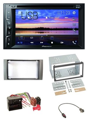Pioneer Bluetooth 2DIN USB DVD DAB MP3 Autoradio für Ford Fiesta Focus 2004-2008