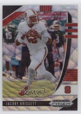 2020 Panini Prizm Draft Picks Blue Wave Prizm 219/299 Jacoby Brissett #47 16tx