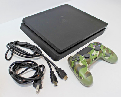 Playstation 4 Slim (Includes Controller, Game & Chords)