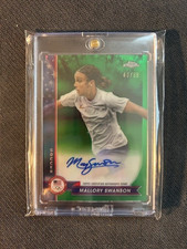 2024 Topps Chrome MALLORY SWANSON #40/99 Auto Autograph USWNT