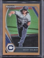 2021 Panini Prizm Draft Picks #PDP188 Grant Holman Neon Orange Prizm #/50