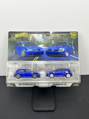 Hot Wheels 2026 Premium 2pk 2004 Volkswagen Golf R32 & Volkswagen