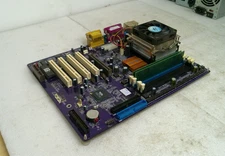 ECS P4VXASD2+ W/ 512MB RAM, CPU & Heatsink