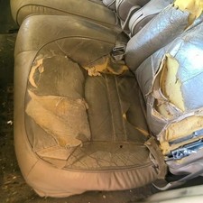 Driver Front Seat Bench Split Leather Electric Fits 98-00 Crown Victoria 770330