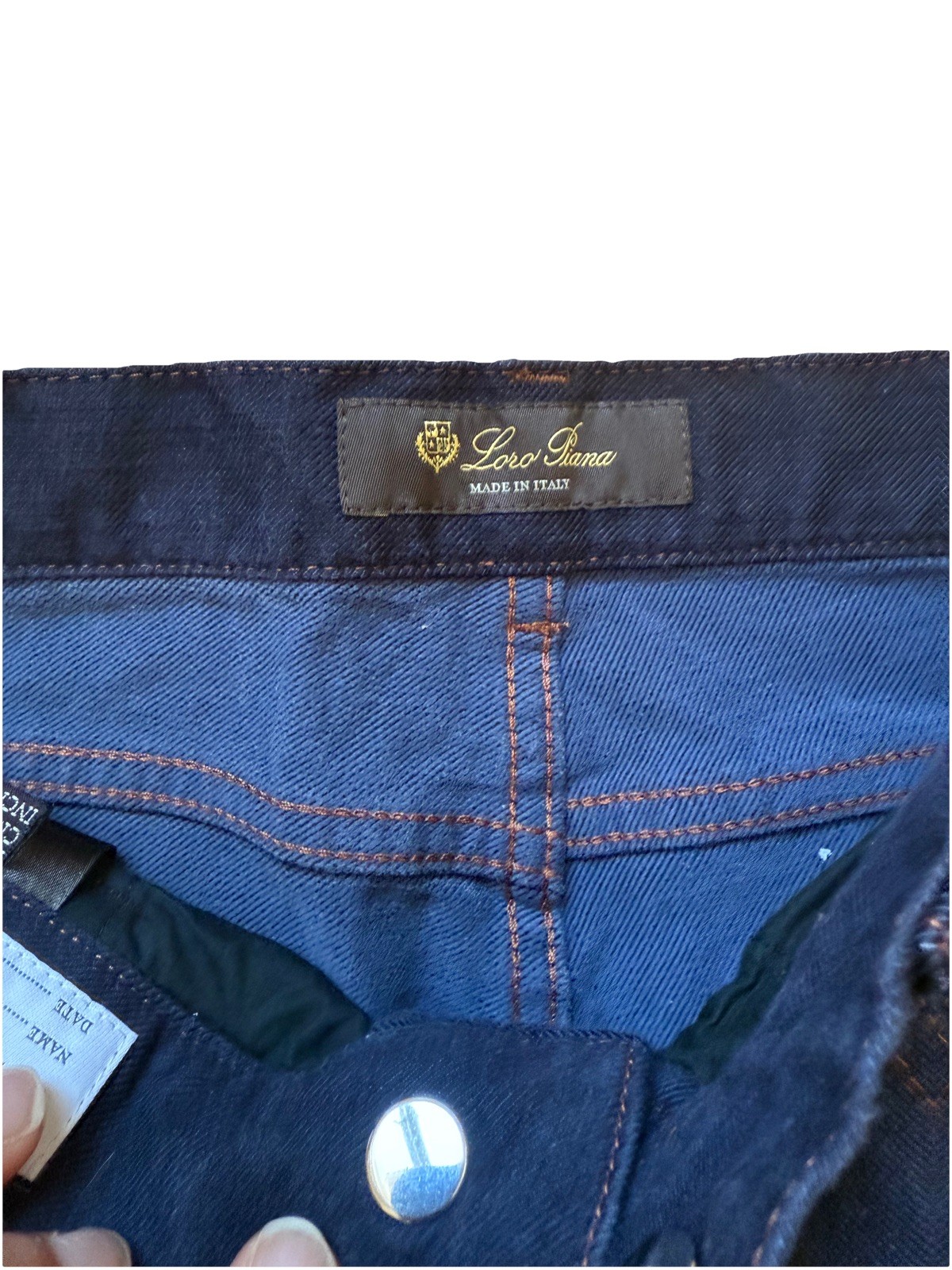 Loro Piana designer Boys Jeans denim trousers age 10 image 2