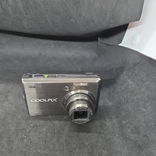 Nikon COOLPIX S600 10.0MP Compact Digital Point Shoot Camera Tested - No Charger